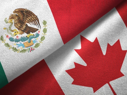 Mối quan hệ thương mại Canada-Mexico / Cờ