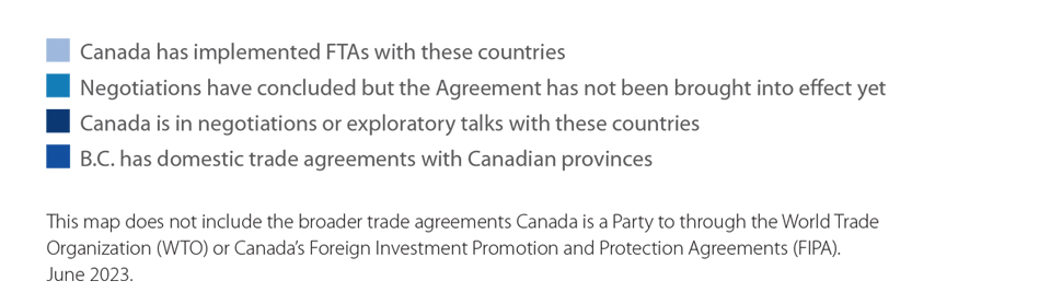 Các hiệp định thương mại tự do BC &; Canada được mô tả - Truyền thuyết